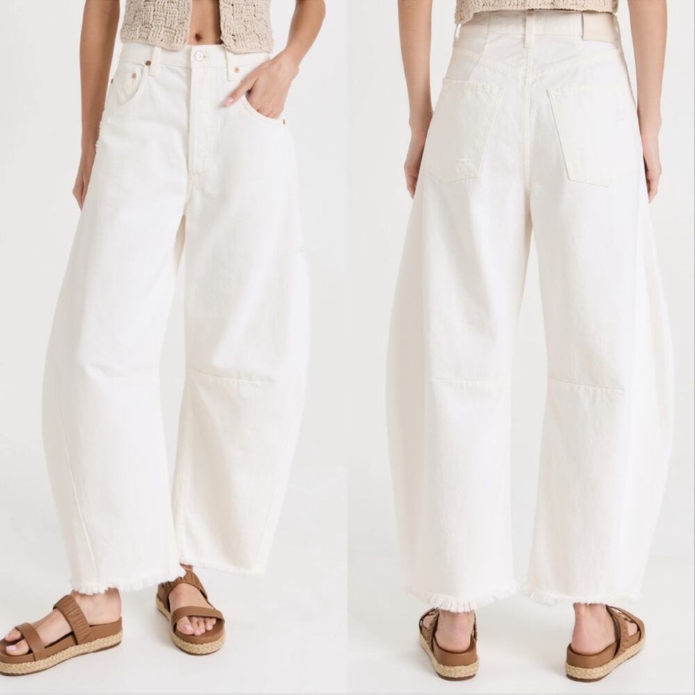NWT Citizens Of Humanity White Horseshoe Jeans